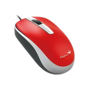mouse genius dx 120 1200dpi 3 botones usb rojo