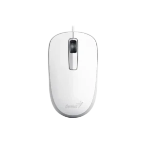 mouse genius dx 125 1200dpi 3 botones usb plug and play blanco