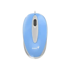 mouse genius dx mini 1200dpi 3 botones rgb led usb azul