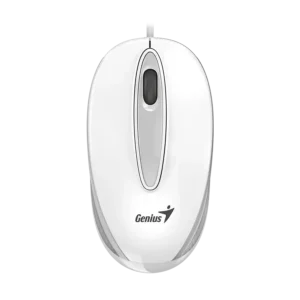 mouse genius dx mini 1200dpi 3 botones rgb led usb blanco