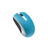 mouse genius eco 8100 1200dpi 3 botones usb recargable ecológico azul