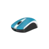 mouse genius eco 8100 1200dpi 3 botones usb recargable ecológico azul