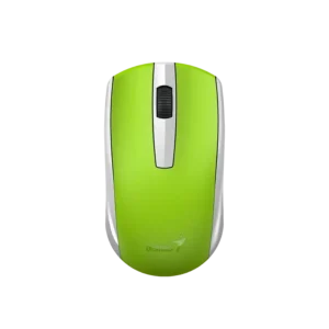 mouse genius eco 8100 1200dpi 3 botones usb recargable ecológico verde