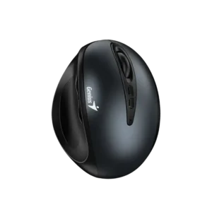 mouse genius ergo 8300s 1600dpi 7 botones inalámbrico vertical clic silencioso gris