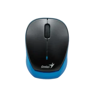 mouse genius micro traveler 9000r 1200dpi 3 botones inalámbrico soporte stick n go azul