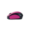mouse genius micro traveler 9000r 1200dpi 3 botones inalámbrico soporte stick n go rosado