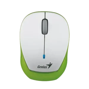 mouse genius micro traveler 9000r 1200dpi 3 botones inalámbrico soporte stick n go verde