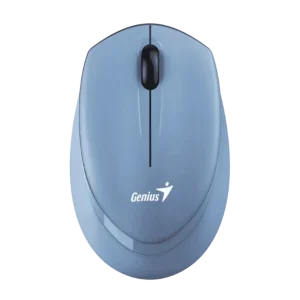 mouse genius nx 7009 1200dpi 3 botones inalámbrico ambidiestro plug & play azul