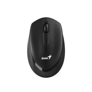 mouse genius nx 7009 1200dpi 3 botones inalámbrico ambidiestro plug & play negro gris