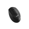 mouse genius nx 7009 1200dpi 3 botones inalámbrico ambidiestro plug & play negro gris