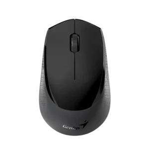 mouse genius nx 8000s 1200dpi 3 botones inalámbrico plug & play ambidiestro clic silencioso negro