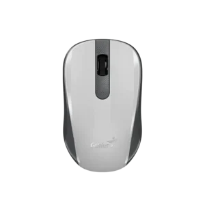 mouse genius nx 8008s 1200dpi 3 botones inalámbrico plug & play clic silencioso blanco gris