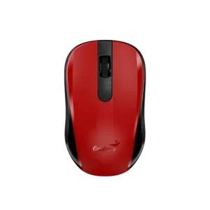 mouse genius nx 8008s 1200dpi 3 botones inalámbrico plug & play clic silencioso rojo