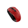 mouse genius nx 8008s 1200dpi 3 botones inalámbrico plug & play clic silencioso rojo