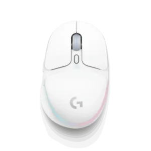 mouse logitech gaming g705 8200dpi 6 botones rgb lightsync inalámbrico blanco