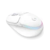 mouse logitech gaming g705 8200dpi 6 botones rgb lightsync inalámbrico blanco