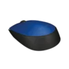 mouse logitech m170 1000dpi inalámbrico 3 botones rueda de desplazamiento azul