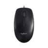 mouse logitech m90 1000dpi usb ambidiestro negro