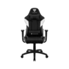 silla aerocool gaming thunderx3 ec3 ergonomica reclinable base de acero air tech negro y blanco