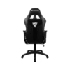 silla aerocool gaming thunderx3 ec3 ergonomica reclinable base de acero air tech negro y blanco