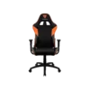 silla aerocool gaming thunderx3 ec3 ergonomica reclinable base de acero air tech negro y naranja