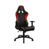 silla aerocool gaming thunderx3 ec3 ergonomica reclinable base de acero air tech negro y rojo