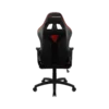 silla aerocool gaming thunderx3 ec3 ergonomica reclinable base de acero air tech negro y rojo