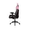 silla aerocool gaming thunderx3 tc5 sakura ergonomica soporte lumbar apoyabrazos reclinacion 180° negro y rosado