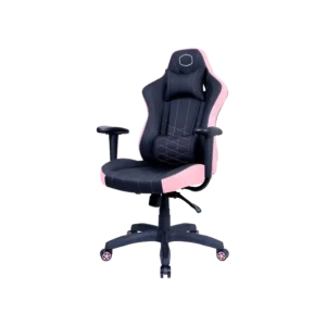 silla cooler master gaming caliber e1 ergonomica ajuste de inclinancion reposacabezas rosado