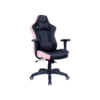 silla cooler master gaming caliber e1 ergonomica ajuste de inclinancion reposacabezas rosado