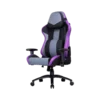 silla cooler master gaming caliber r3 ergonomica soporte lumbar reclinancion 180° reposabrazos negro y morado