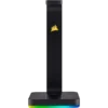 soporte para audifonos corsair st100 rgb 3.5mm usb
