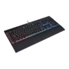 teclado corsair gaming k55 pro español rgb usb 110 teclas resistente a derrames negro