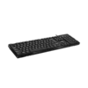 teclado genius kb 100x español usb tecla de suspensión resistente a derrames negro
