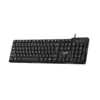 teclado genius kb 100x español usb tecla de suspensión resistente a derrames negro