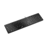 teclado genius slimstar 126 español usb multimedia base ergonómica blanco