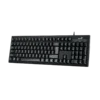 teclado genius smart kb 100 español usb resistente a derrames negro