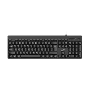 teclado genius smart kb 116 español usb escritura suave silenciosa resistente a derrames negro