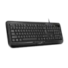 teclado genius smart kb 118 ii español usb reposamuñecas resistente a derrames negro