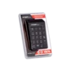 teclado numércio argóm key pad usb 19 teclas ergonómico negro