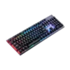 teclado xpg gaming led rgb interruptores mecánicos rojos usb c desmontable 104 teclas gris metálico