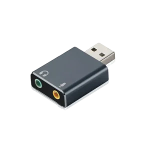 adaptador argom sonido stereo usb 2.0 negro