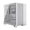 case corsair 6500d airflow gaming mid tower blanco atx 4 x usb paneles de malla ventana de la caja vidrio templado