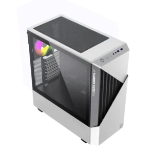 case gamemax contac coc wb gaming mid tower negro gris atx 2 x usb ventana lateral de vidrio