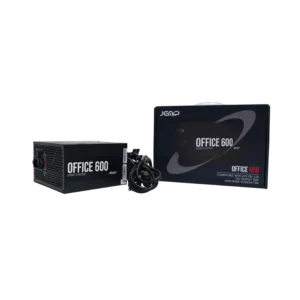 fuente de poder jemip 600w atx 600 24 pin 2 x sata negro