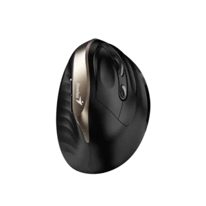 mouse genius ergo 8250s 1600dpi 6 botones inalámbrico plug and play con reposapulgar clic silencioso champán