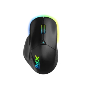 mouse xpg alpha gaming 16000dpi 6 botones usb led rgb diseño ergonómico negro