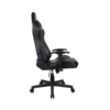 silla gamemax gaming ergonomico cuero sintetico apoyabrazos reclinable elevador de gas metal negro