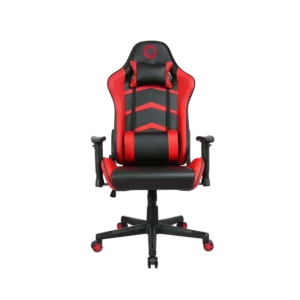 silla gamemax gaming ergonomico cuero sintetico apoyabrazos reclinable elevador de gas metal negro (copy)