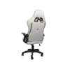 silla jemip gaming elysium 2434 cojín lumbar reposabrazos inclinacion 90 grados blanco gris
